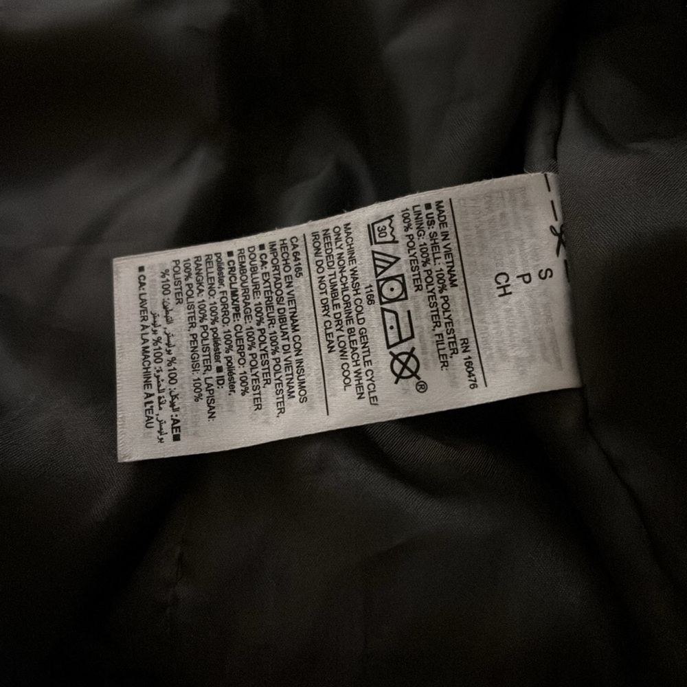 Black Men’s Old Navy Bomber Jacket| Retro Style | Mens Windbreaker| Jacket |Coat - Picture 8 of 9